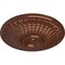 Ekena Millwork Modena Ceiling Medallion (Fits Canopies up to 5 1/4"), Hnd-Painted Copper Penny, 23 1/2"OD x 3 1/2"P CM23MOCPS - alternate 2